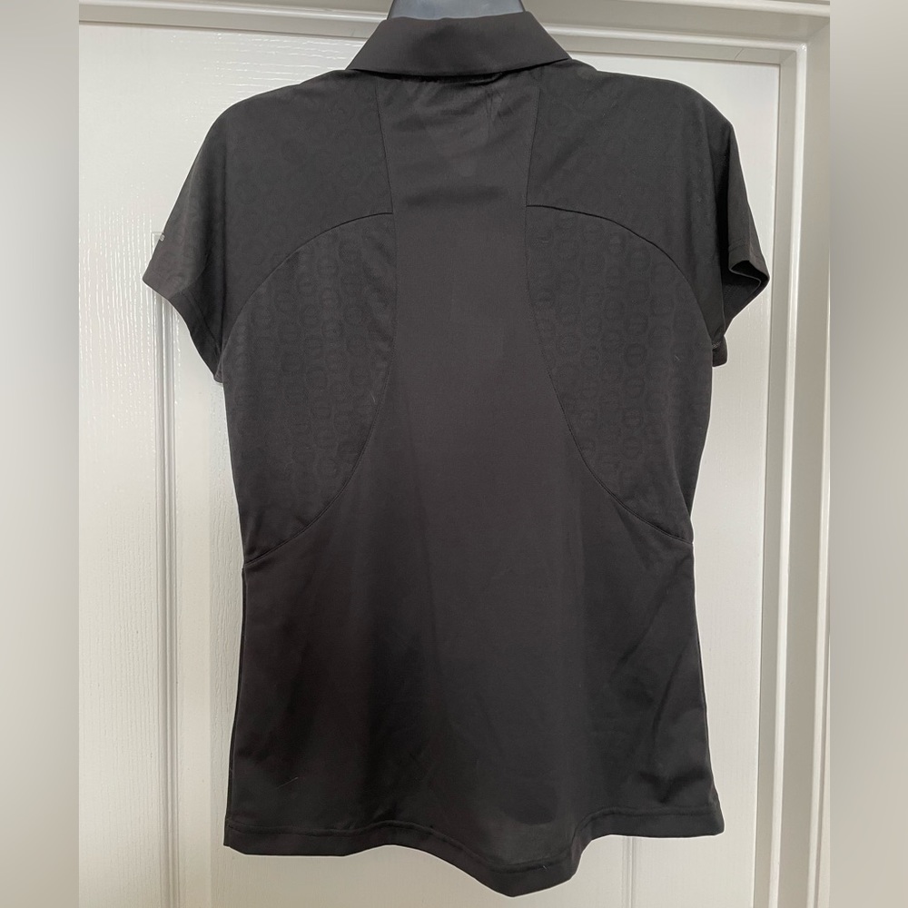 Adidas ClimaCool polo golf shirt size Medium- black NWT 🎉Host Pick x2🎉 - Picture 4 of 7